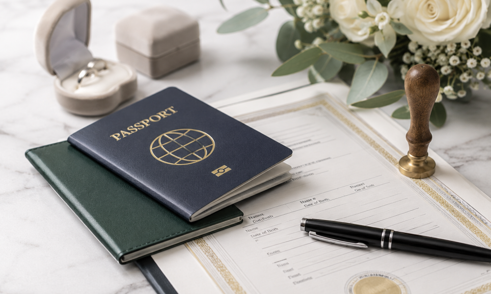 name mismatch marriage documents in Bahrain